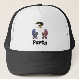 Gorra De Camionero El género revela al fiesta