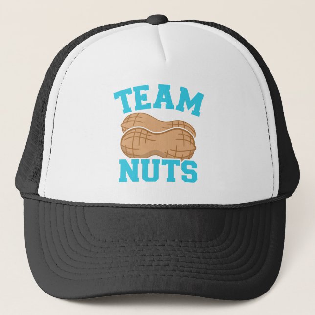 Gorra De Camionero El género revela las nueces del equipo del niño ha (Anverso)