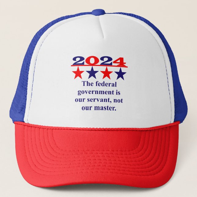 Gorra De Camionero El Gobierno Federal Es Nuestro Séptimo - Cuestión  (Anverso)