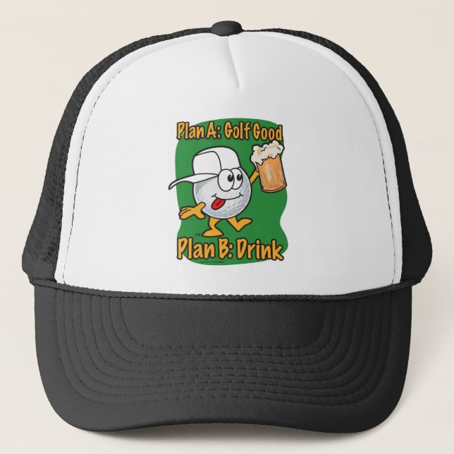 Gorra De Camionero El Golfing del plan B (Anverso)