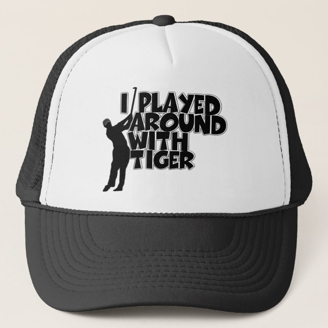 Gorra De Camionero El golfing divertido (Anverso)