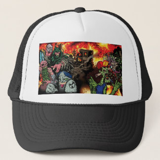 Gorra De Camionero El golpear como un maniaco - casquillo del