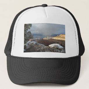 Gorra De Camionero El Gran Cañón del sur del borde pasa por alto el