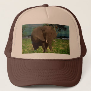 Gorra De Camionero El gran elefante marrón está loco