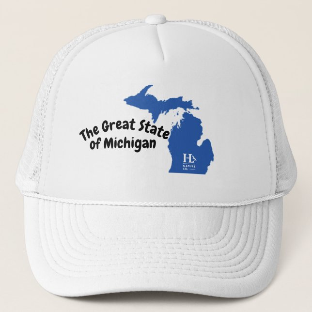 Gorra De Camionero El gran estado de Michigan (Anverso)