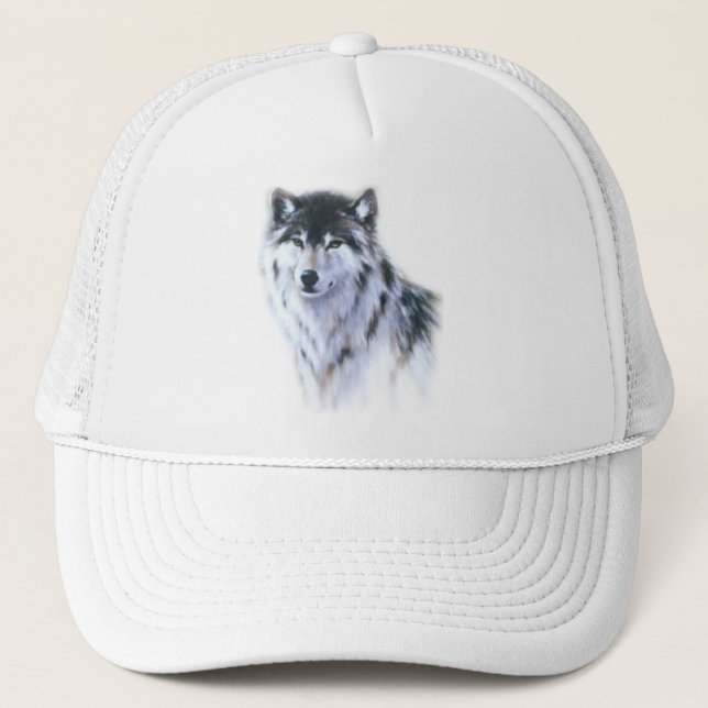 Gorra De Camionero El gran lobo feroz en toda la gloria (Anverso)