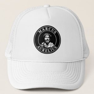 Gorra De Camionero El Gran Marcus Estúico Aurelio (blanco)