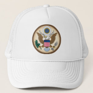 Gorra De Camionero El gran sello presidencial de los E.E.U.U.