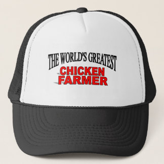Gorra De Camionero El granjero más grande del pollo del mundo