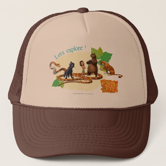 Gorra De Camionero El grupo del libro de la selva tiró 4 (Anverso)