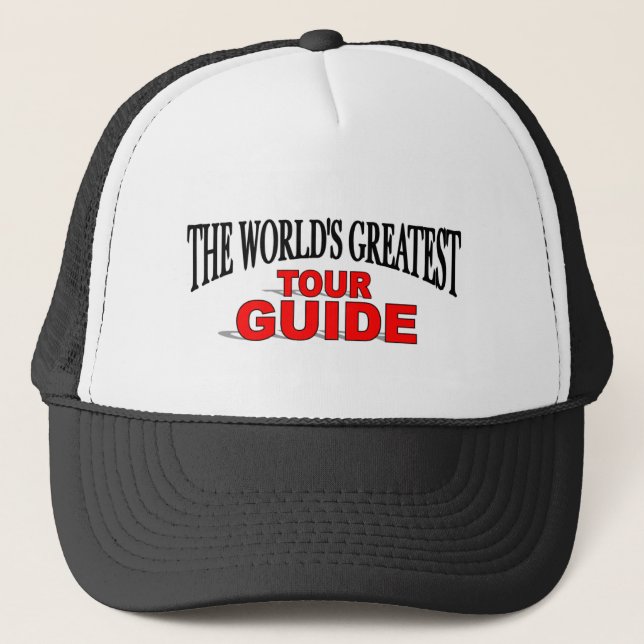 Gorra De Camionero El guía turístico más grande del mundo (Anverso)