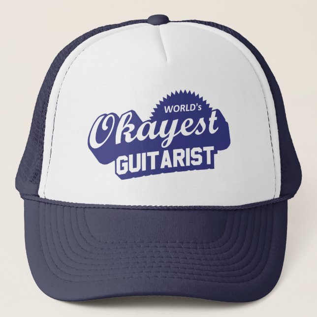 Gorra De Camionero El guitarista más Okayer del mundo (Anverso)