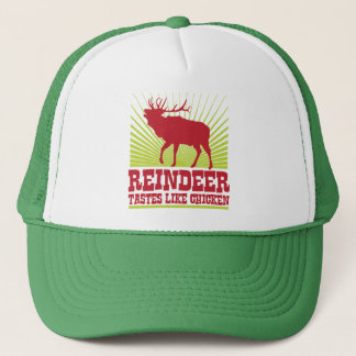 Gorra De Camionero El gusto del reno tiene gusto del pollo
