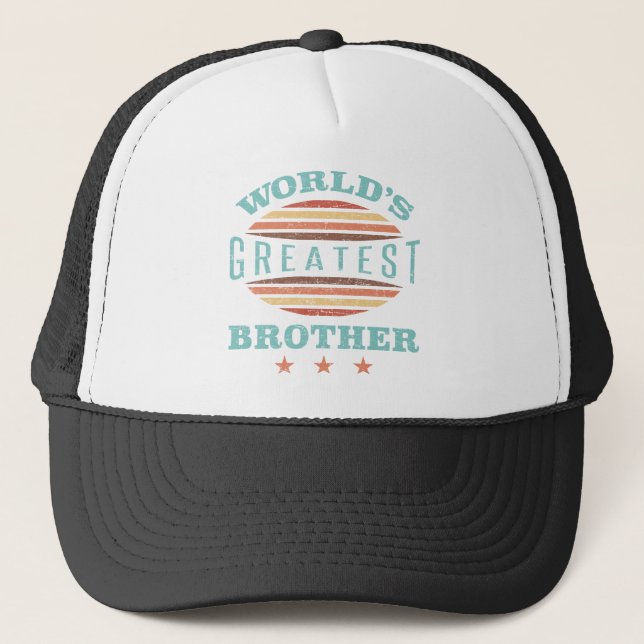 Gorra De Camionero El hermano más grande del mundo (Anverso)
