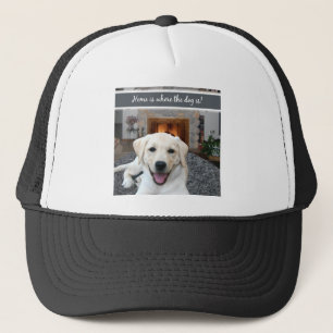Gorra De Camionero El hogar es donde está el perro