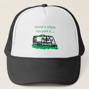 Gorra De Camionero El hogar es donde usted lo parquea