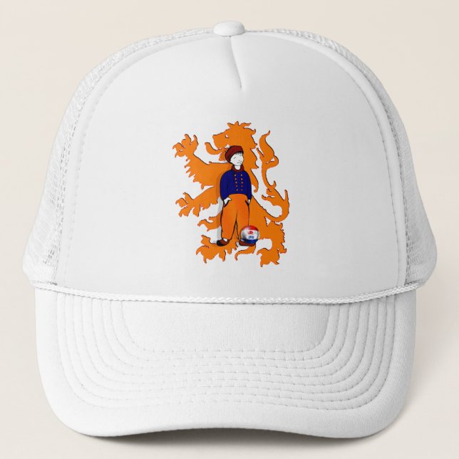Gorra De Camionero El holandés tradicional holandés estorba el (Anverso)