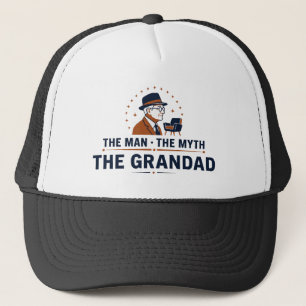 Gorra De Camionero El Hombre El Mito El Abuelo