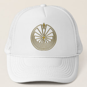 Gorra De Camionero El hombre en el laberinto - oro