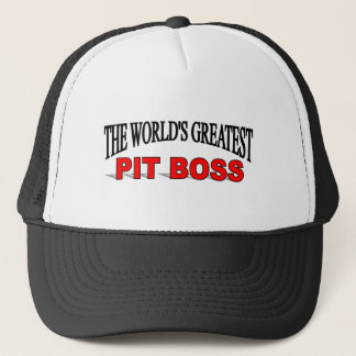 Gorra De Camionero El hoyo más grande Boss del mundo