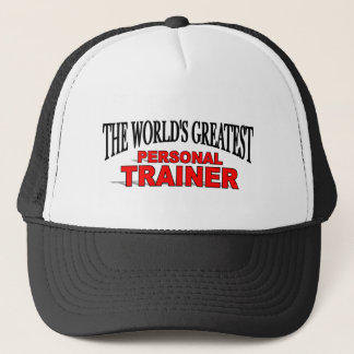 Gorra De Camionero El instructor personal más grande del mundo