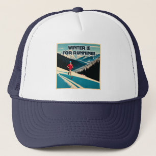 Gorra De Camionero El invierno es para correr