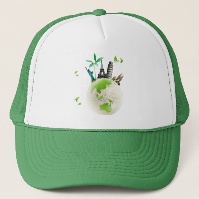 Gorra De Camionero ¡El ir para el verde! (Anverso)