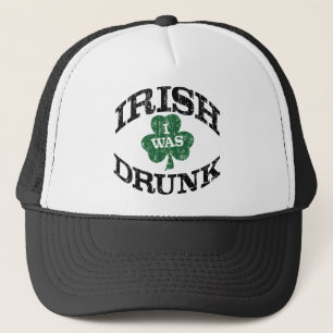 Gorra De Camionero El irlandés I fue bebido