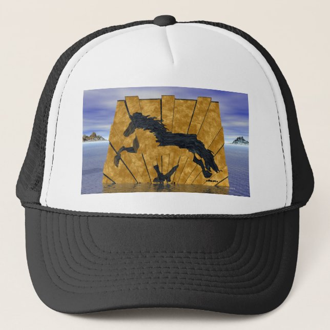 Gorra De Camionero El islandés dorado (Anverso)