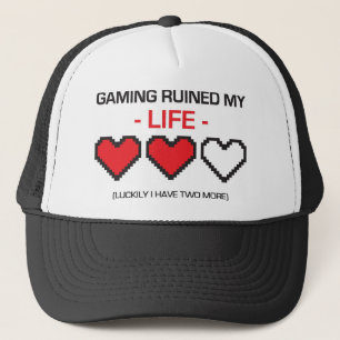 GORRA DE CAMIONERO ¡EL JUEGO ARRUINÓ MI VIDA!
