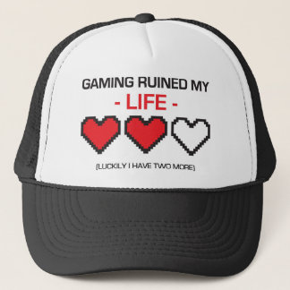 GORRA DE CAMIONERO ¡EL JUEGO ARRUINÓ MI VIDA!