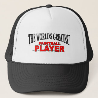 Gorra De Camionero El jugador más grande de Paintball del mundo