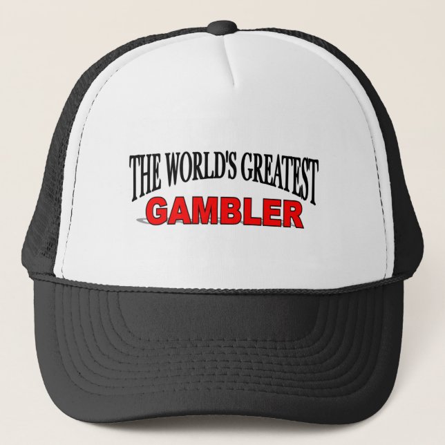 Gorra De Camionero El jugador más grande del mundo (Anverso)