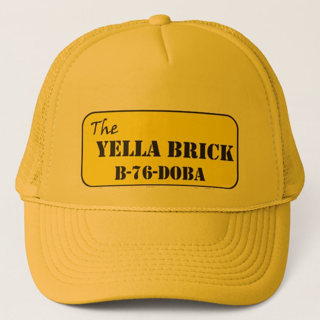 Gorra De Camionero El LADRILLO B-76 Doba de YELLA (Anverso)