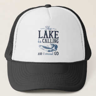Gorra De Camionero El lago llama
