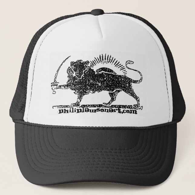 Gorra De Camionero El león, Shir-o-khorshid (Anverso)