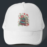 Gorra De Camionero El libro de profesores vuelve a la escuela con flo<br><div class="desc">El libro de profesores vuelve a la cosecha de flores silvestres en la escuela</div>