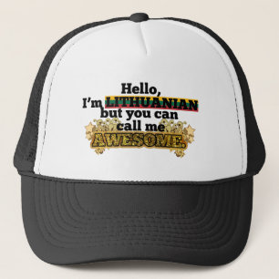Gorra De Camionero El Lithuanian, pero me llama impresionante