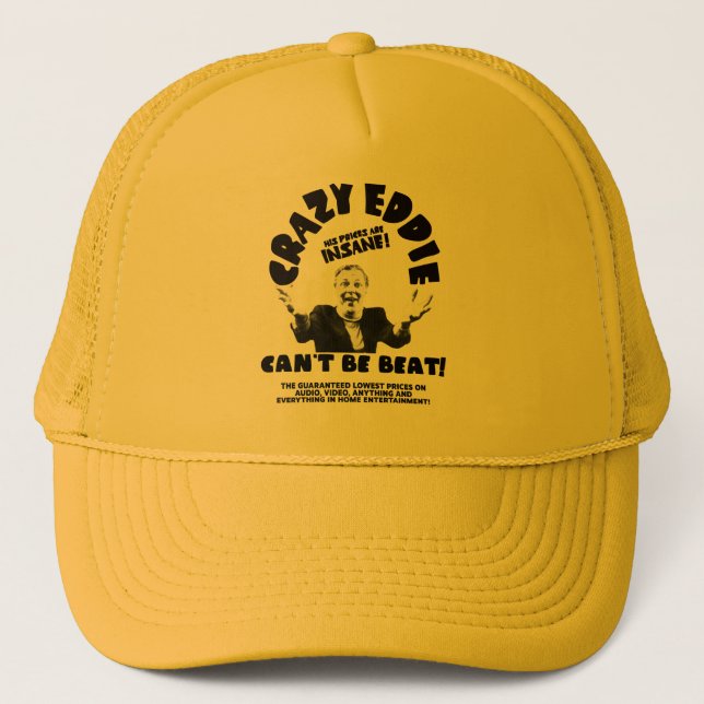Gorra De Camionero El loco Eddie no puede ser derrotado (Anverso)