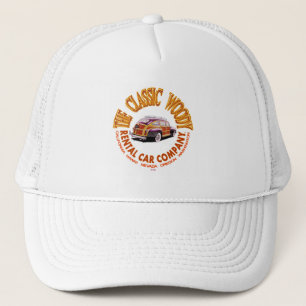 Gorra De Camionero El logotipo clásico de Woody Rental Car Company Ve