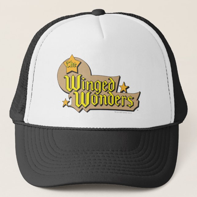 Gorra De Camionero El logotipo de Winged Wonders (Anverso)