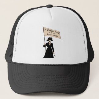 Gorra De Camionero El lugar de una mujer está en la revolución femini