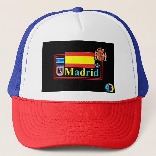 Gorra De Camionero El. Madrid 01 Kappe (Anverso)
