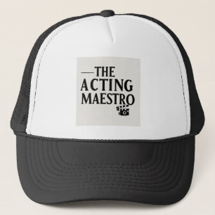 Gorra De Camionero El maestro de la actuación