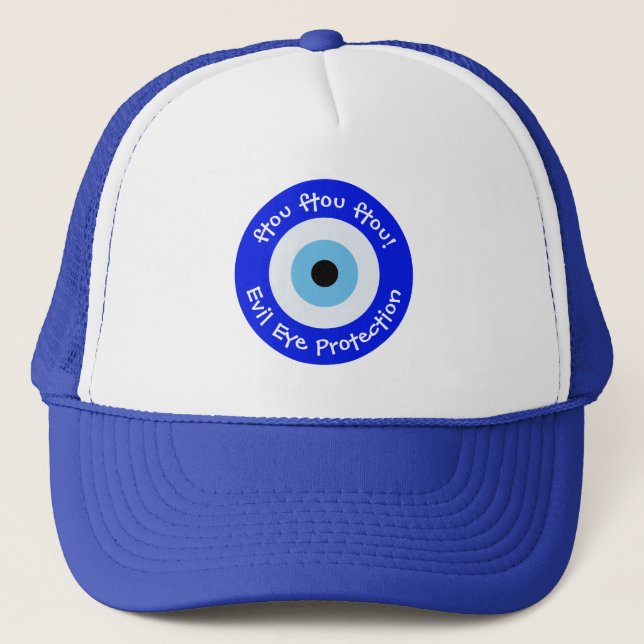 Gorra De Camionero El mal ojo griego (Anverso)