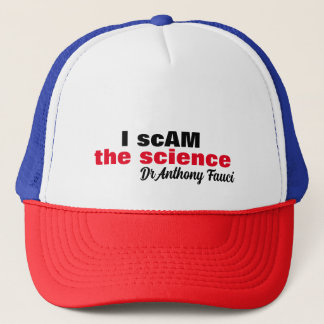 Gorra De Camionero El malvado Dr. Antony Fauci estafé la ciencia "soy