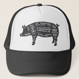 Gorra De Camionero El mapa principal del NUEVO cerdo