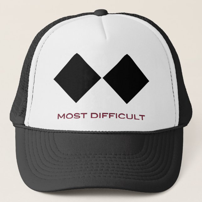 Gorra De Camionero El más difícil (Anverso)