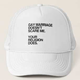 GORRA DE CAMIONERO EL MATRIMONIO GAY NO ME ASUSTA