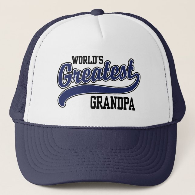 Gorra De Camionero El mayor abuelo del mundo (Anverso)